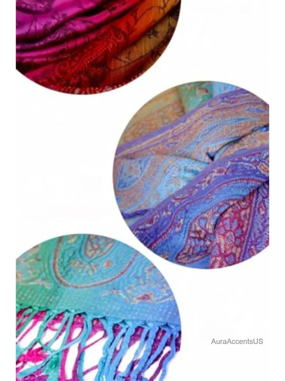 Oversized Bohemian Travel Scarf Jacquard Beach Wrap Photography Shawl